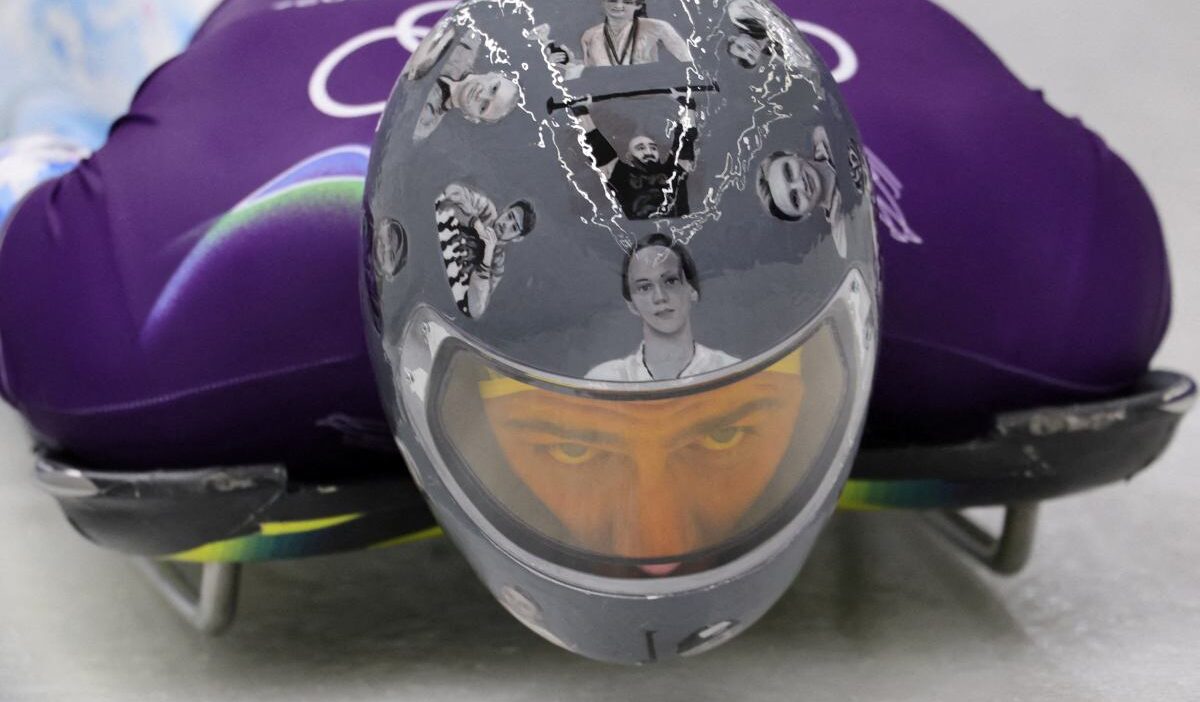 Olimpiyat komitesi ukraynali skeletonistin savas kurbanlarini animsayan kaskiyla yarismasina i zin vermedi 44774