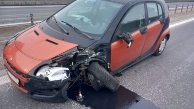 S7 otoyolunda ters yola giren arac zincir kazaya sebep oldu 49334