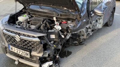 S7 yolu nda hyundai ve suzuki carpismasi bir arac barajlara carpti trafik akisi etkilendi 48250