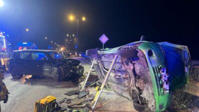 Sochaczew de trafik kazasi 3 kisi yaralandi 41416