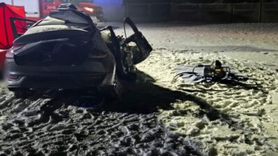 Susk nowy de tren yol kazasi hyundai ile rayli otobus carpisti 2 kisi hayatini kaybetti 48478