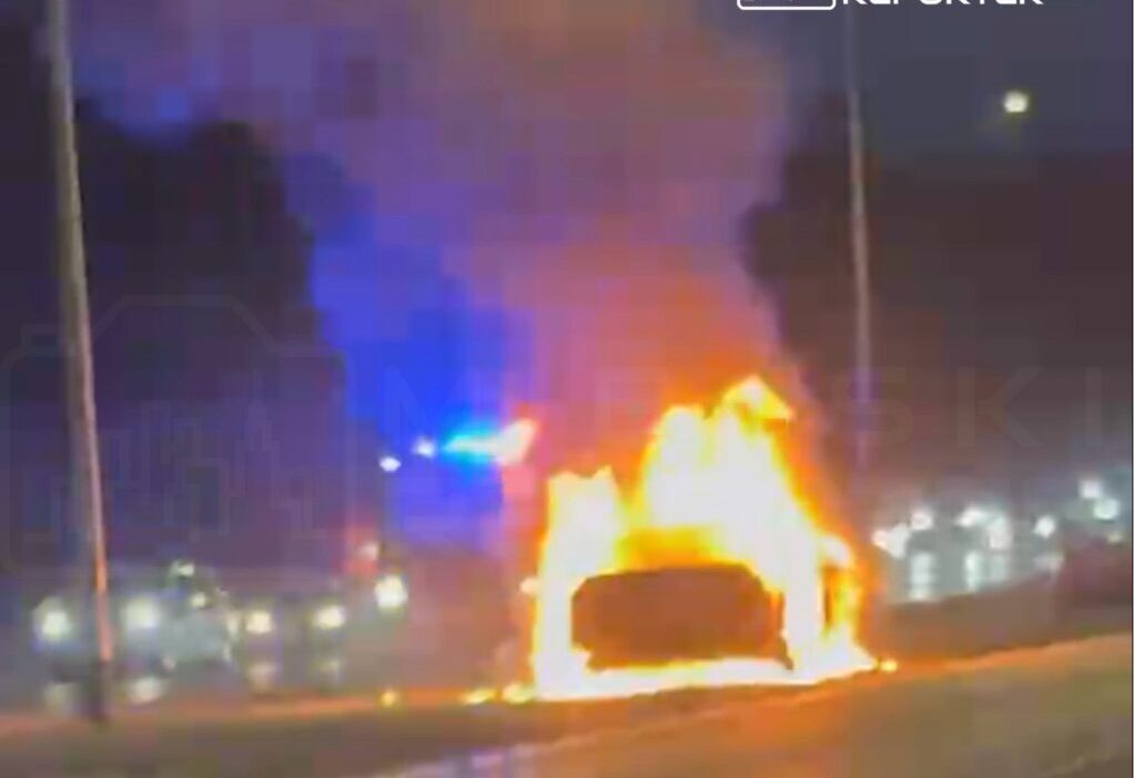 Varsova da bmw 7 serisi yanginda tamamen yok oldu 50289