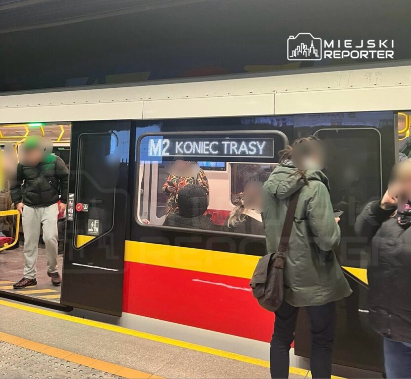 Varsova metro sunda ariza m2 hattinda szwedzka i stasyonu kapatildi 45835