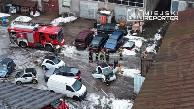 Bielany da elektrikli smart tan cikan duman uzerine mudahale 50490