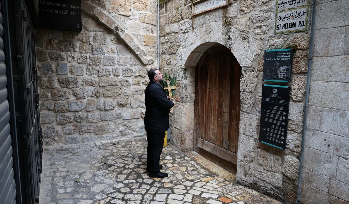 Kudüs'te latin patriği ve kutsal topraklar muhafızı, misa törenine katılmasına i̇zin verilmedi 1 Kudus te latin patrigi ve kutsal topraklar muhafizi misa torenine katilmasina i zin verilmedi 56694