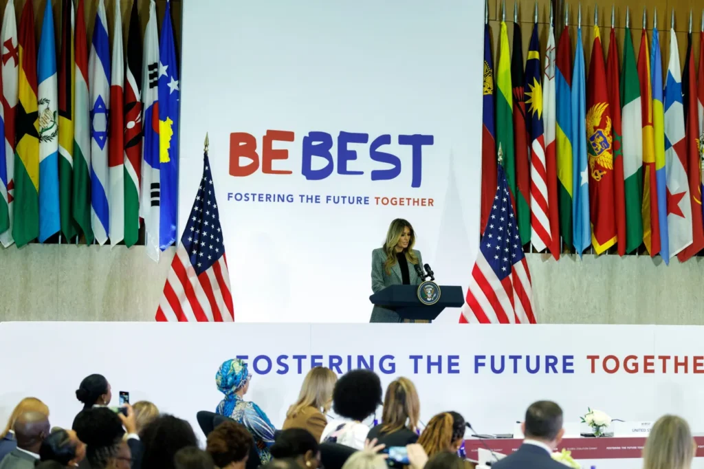 melania trump yapay zeka ve egitim konulu kuresel zirveyi baslatti 55034