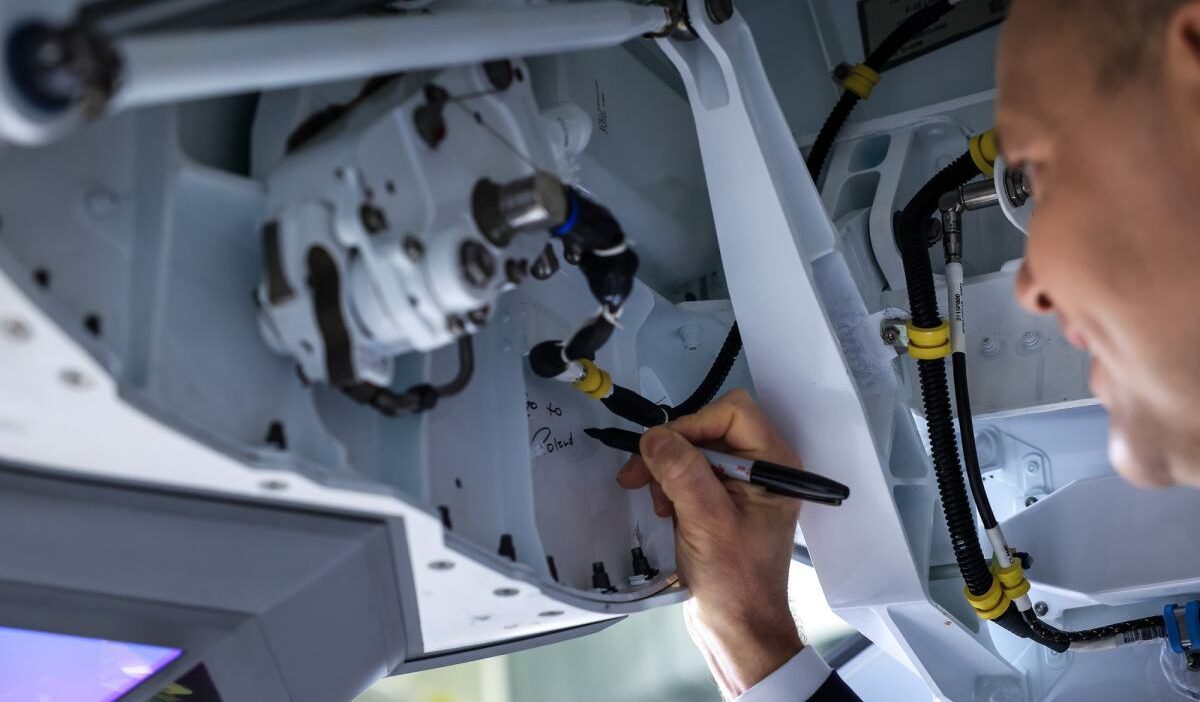 Polonya cumhurbaskani nawrocki f 35 uretim tesisi ve cpac konferansi nda 56521