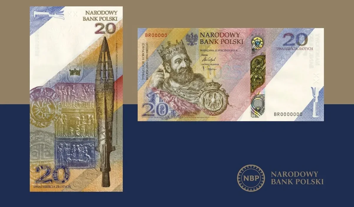 Polonya’nın “bolesław chrobrego’nun taç giyme yılı dönümü” banknotu “yılın en i̇yi hatıra banknotu” seçildi 1 Polonya nin boles aw chrobrego nun tac giyme yili donumu banknotu yilin en i yi hatira banknotu secildi 55946