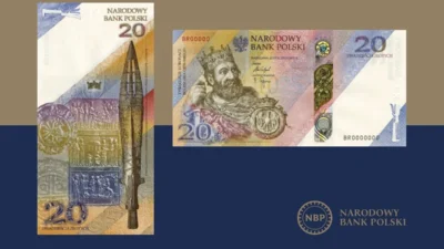 Polonya nin boles aw chrobrego nun tac giyme yili donumu banknotu yilin en i yi hatira banknotu secildi 55946