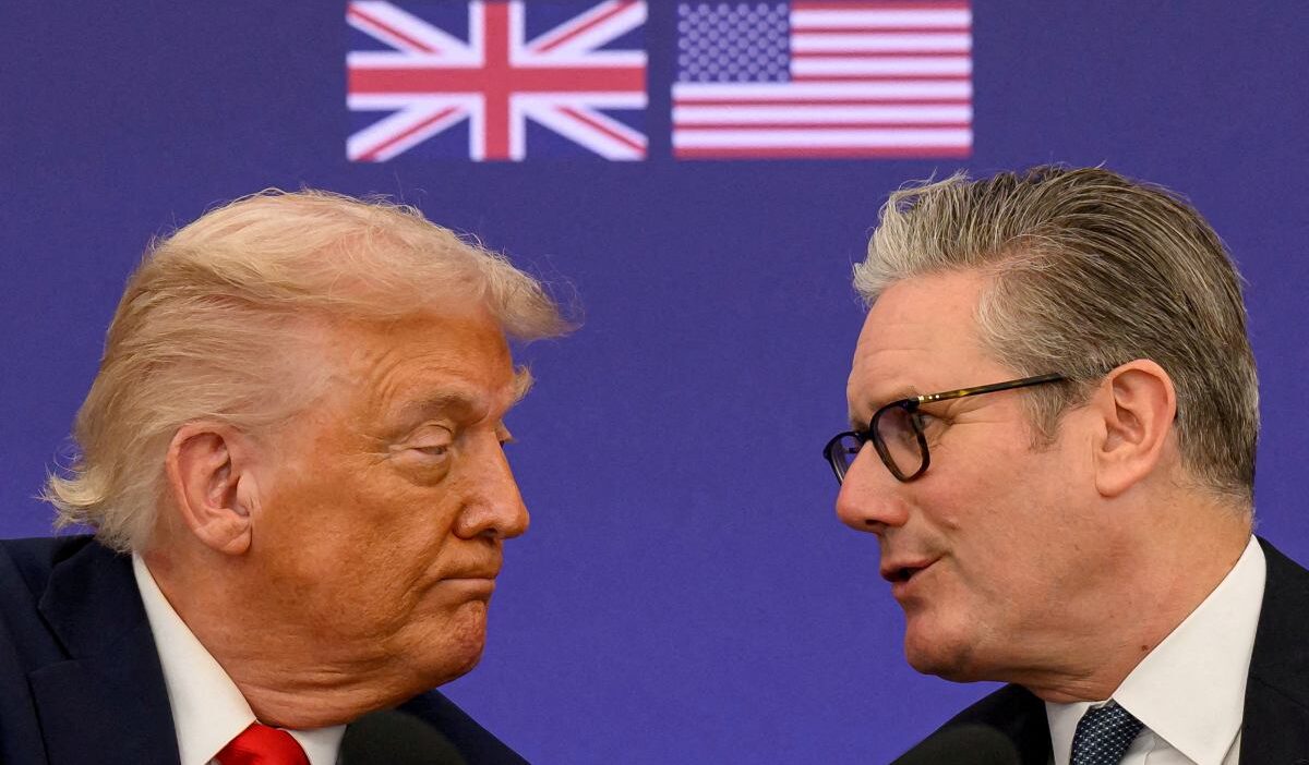 Trump starmer in tavri beni hayal kirikligina ugratti 50757