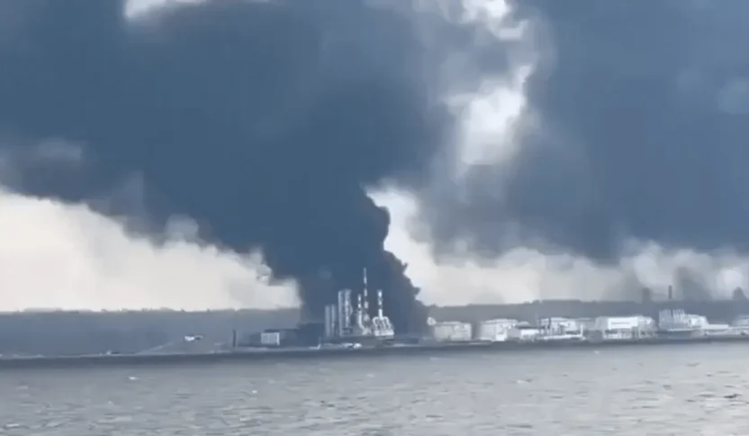 Ukrayna i ha lari baltik denizi ndeki rus ust luga limani ni vurdu i hracat durdu 56620