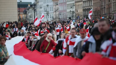 Varsova da belarus ozgurluk yuruyusu kgb gozetimi i ddiasi 56941