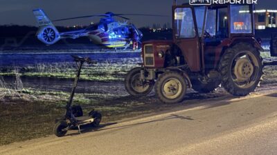 Varsova da traktor kazasi bir genc agir yaralandi 54564