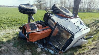 Alkollu ve yasakli surucu traktorle carpisti hastaneye kaldirildi 5 yila kadar hapis cezasiyla karsi karsiya 61508