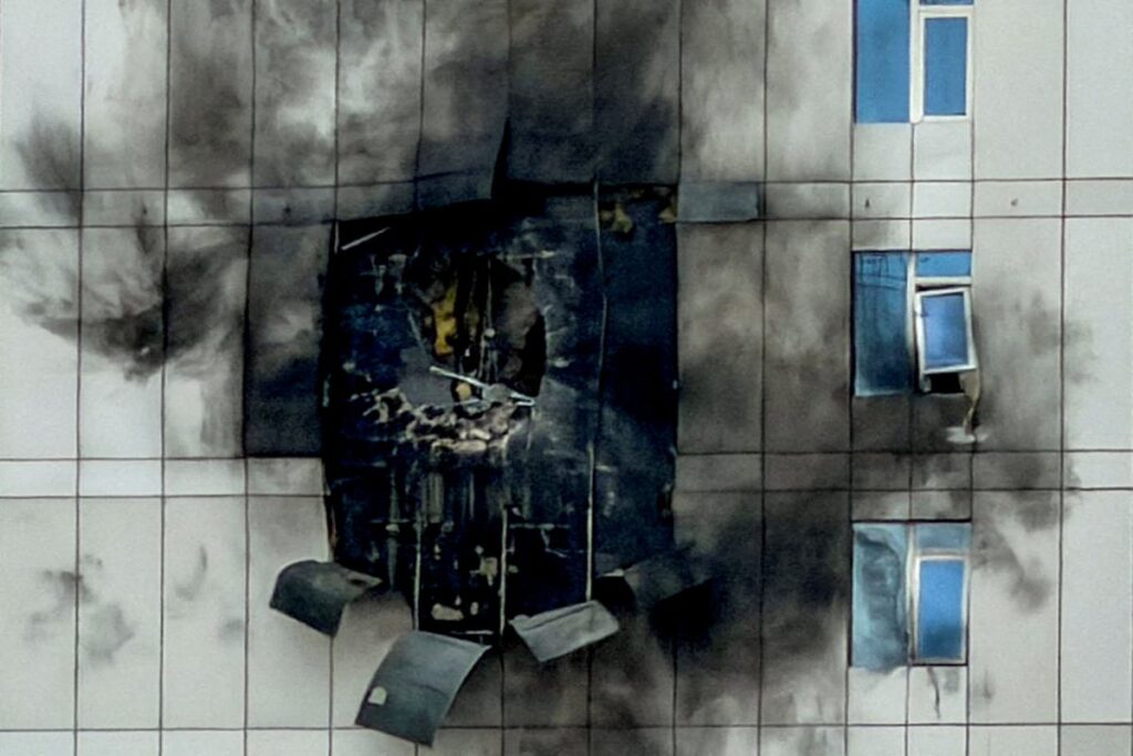 bagdat ta amerikan tesisine saldiri yangin cikti can kaybi yok 58261