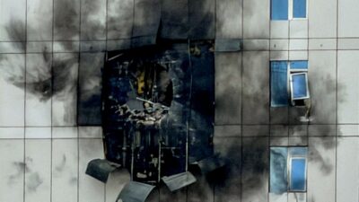 Bagdat ta amerikan tesisine saldiri yangin cikti can kaybi yok 58261