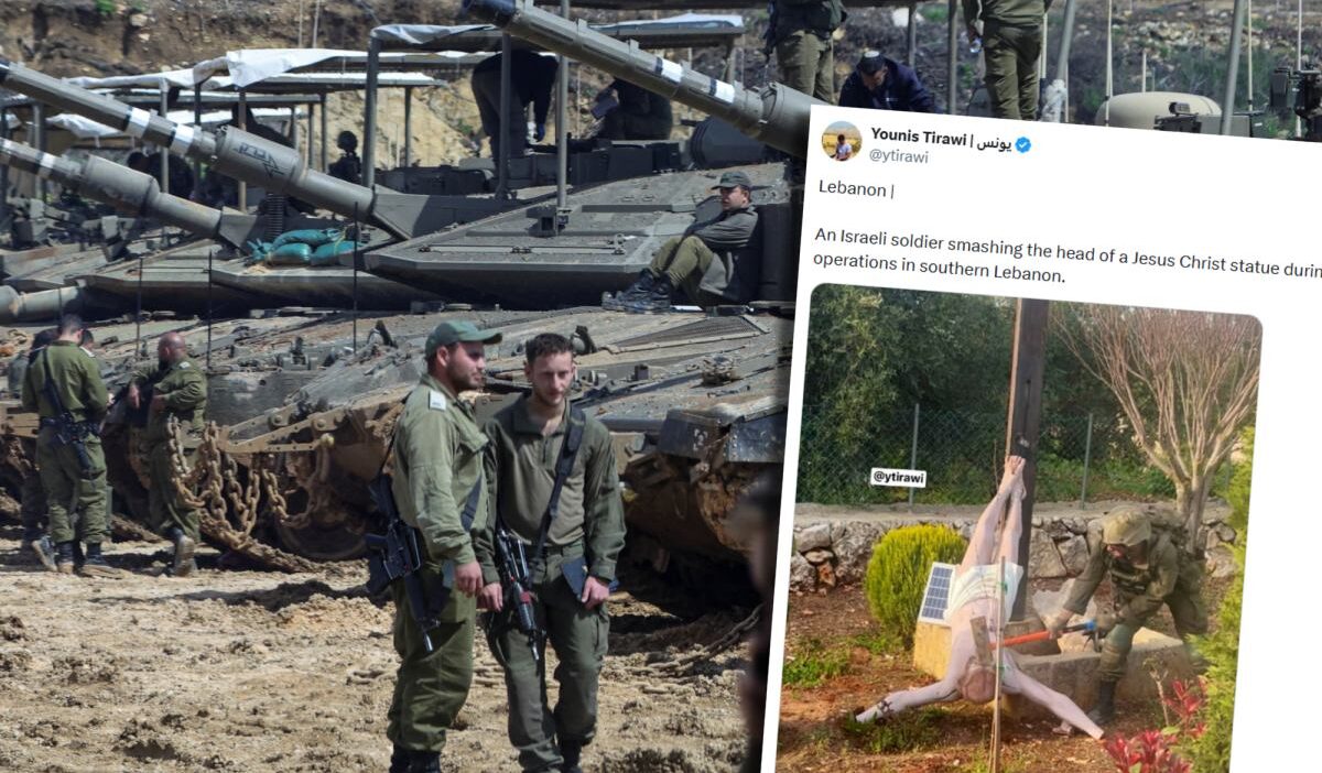 I srail askerinin lubnan da i sa heykelini yikmasi olayi sorusturuluyor 63636