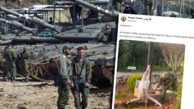 I srail askerinin lubnan da i sa heykelini yikmasi olayi sorusturuluyor 63636