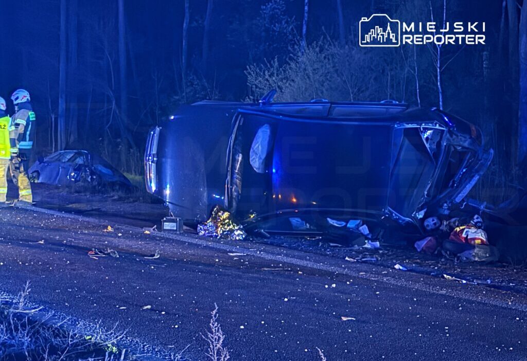 Legionowo da polis takibi arac kazasi ve uyusturucu ele gecirildi 64171