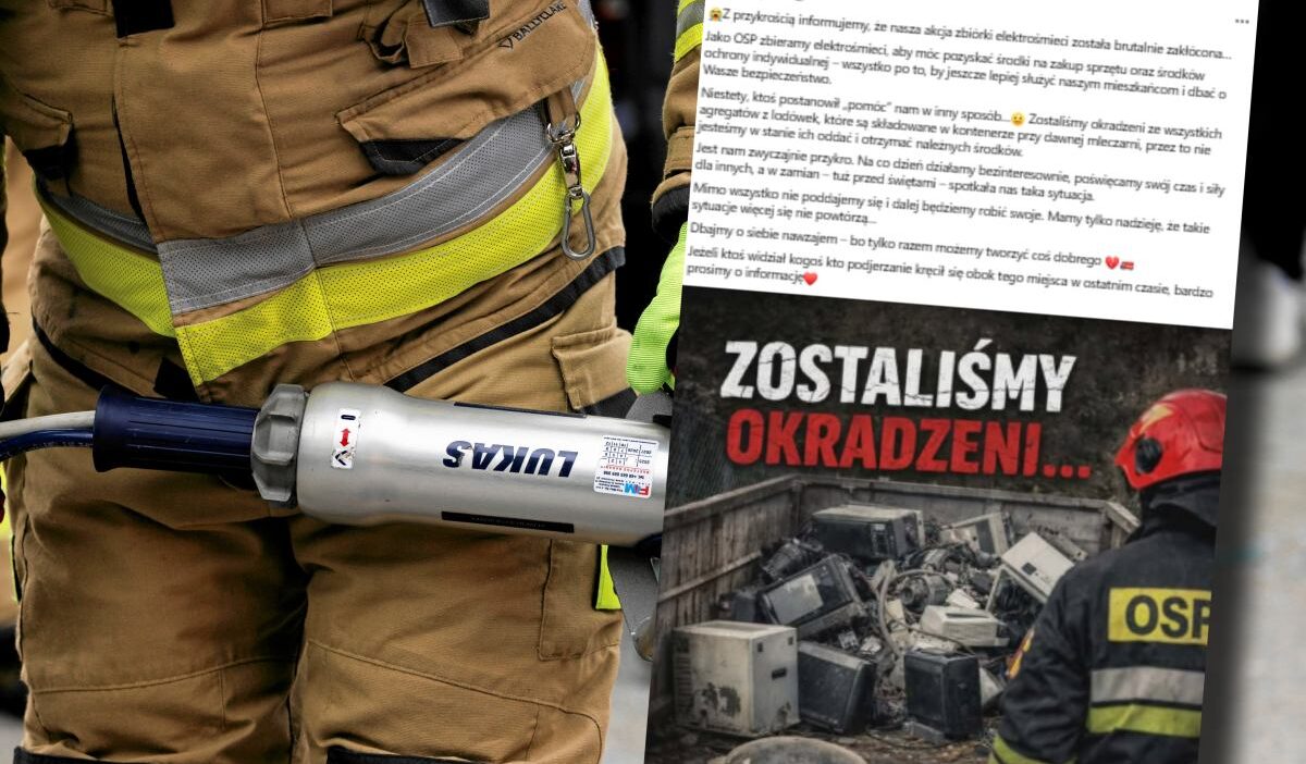 Lublin de gonullu i tfaiyecilerin elektrikli atik toplama kampanyasina hirsizlik girisimi 58610