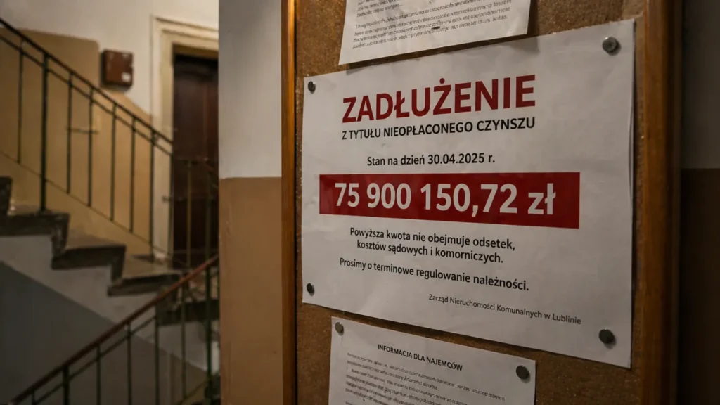 lublin de komunal borc krizi 75 milyon z oty varlik zarari 66845
