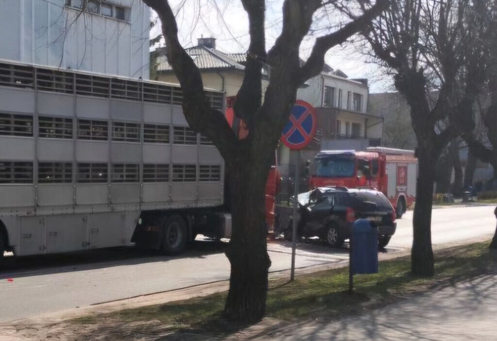 M awa da trafik kazasi bir yarali ve trafikte aksama 61306