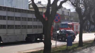 M awa da trafik kazasi bir yarali ve trafikte aksama 61306