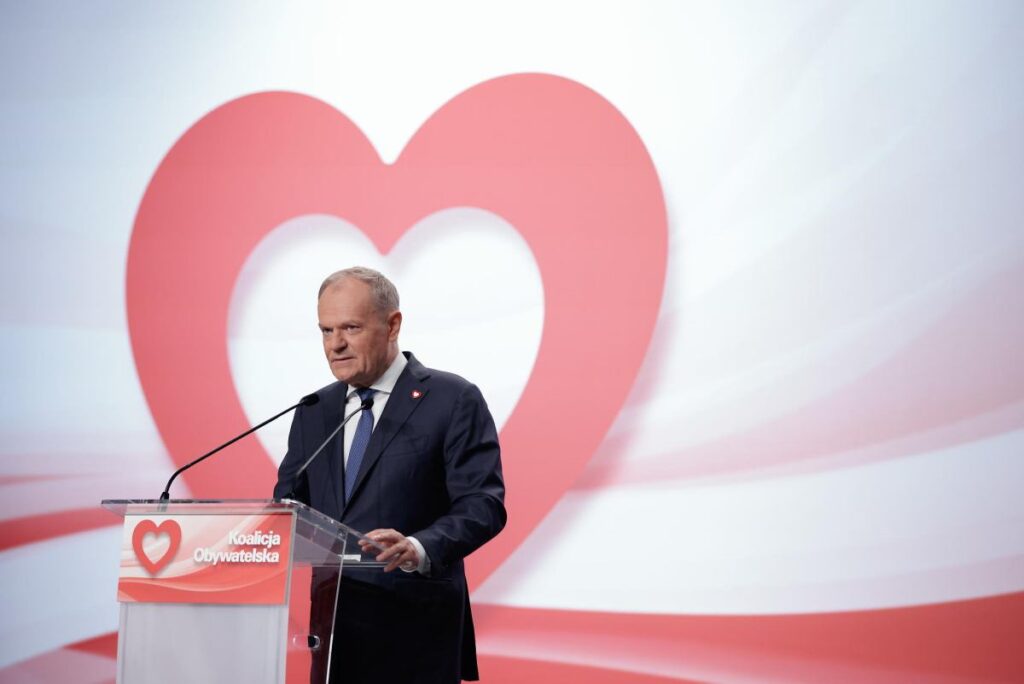 polonya da koalisyon partisi toplantisi basina kapali gerceklesti 60732