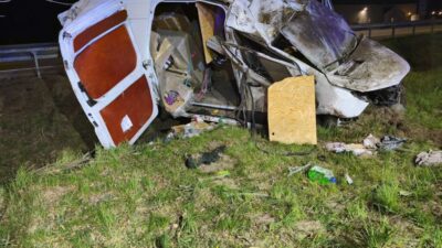 Polonya da mercedes minibus kazasi surucu litvanya vatandasi 67613