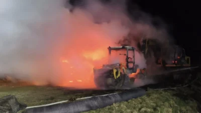 Polonya da nukleer santral i nsaat alani yakininda makinelere saldiri 64210