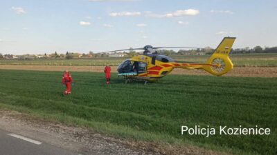 Polonya da otomobil ve motosikletin karistigi kaza yarali var 63528