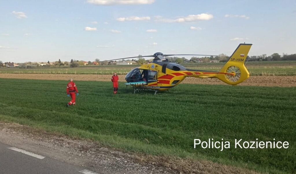 Polonya da otomobil ve motosikletin karistigi kaza yarali var 63528