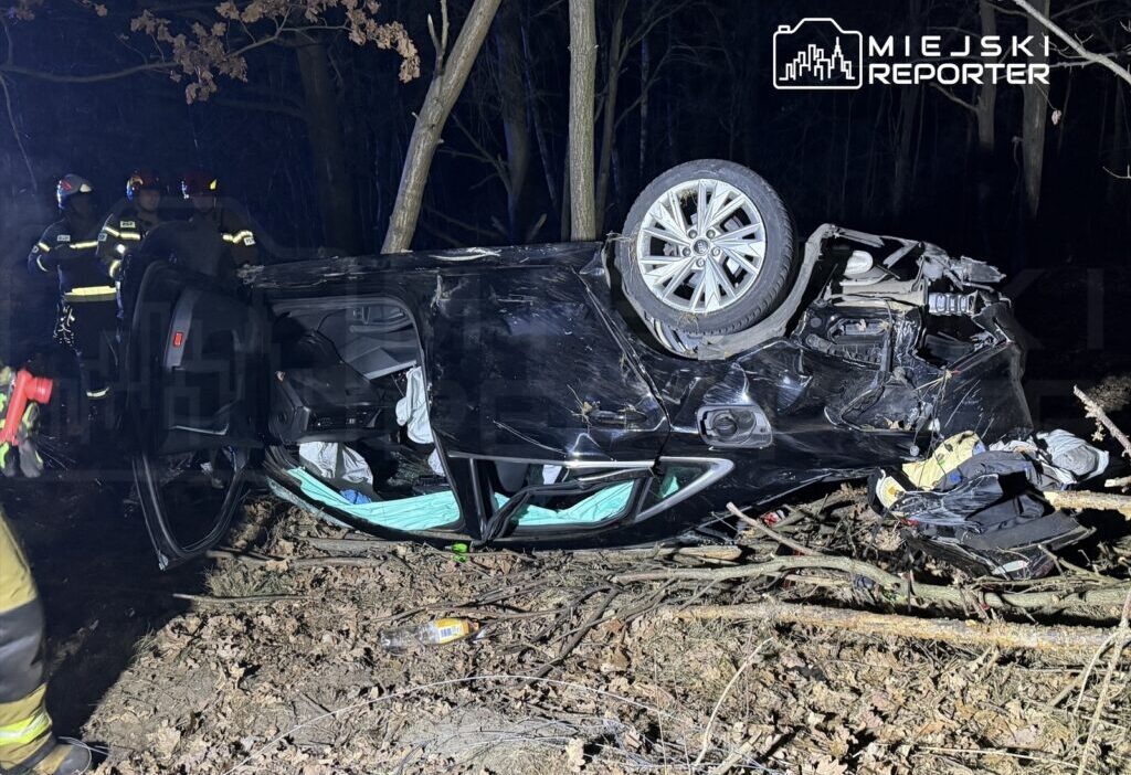 Polonya da polis takibinde audi kazasi 5 yarali 2 supheli 58731