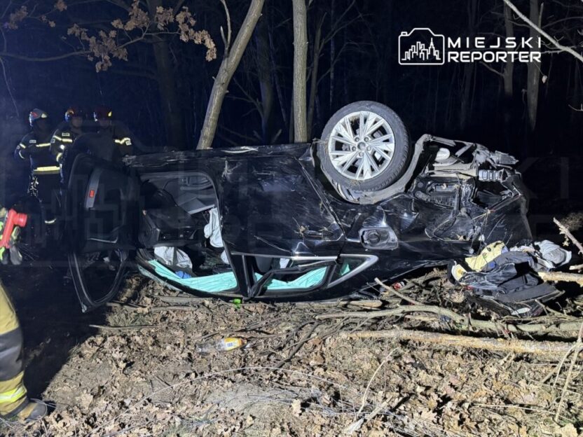 Polonya da polis takibinde audi kazasi 5 yarali 2 supheli 58731