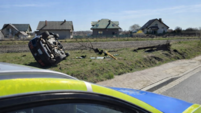 Polonya da sarhos surucu takibi mustang ile kaza yapti bir gun once de ayni suctan yakalanmisti 59493
