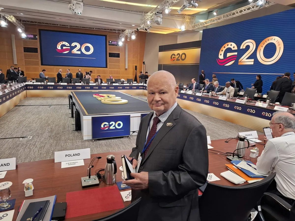 Polonya merkez bankasi baskani glapi ski g20 maliye bakanlari ve merkez bankasi baskanlari toplantisina katildi 62901