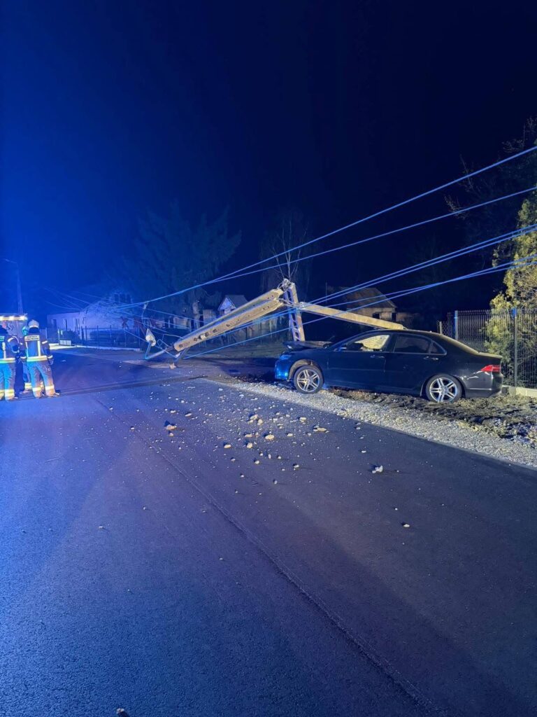 serock ta alkollu surucu kazasi enerji diregi devrildi genc surucu gozaltina alindi 58483