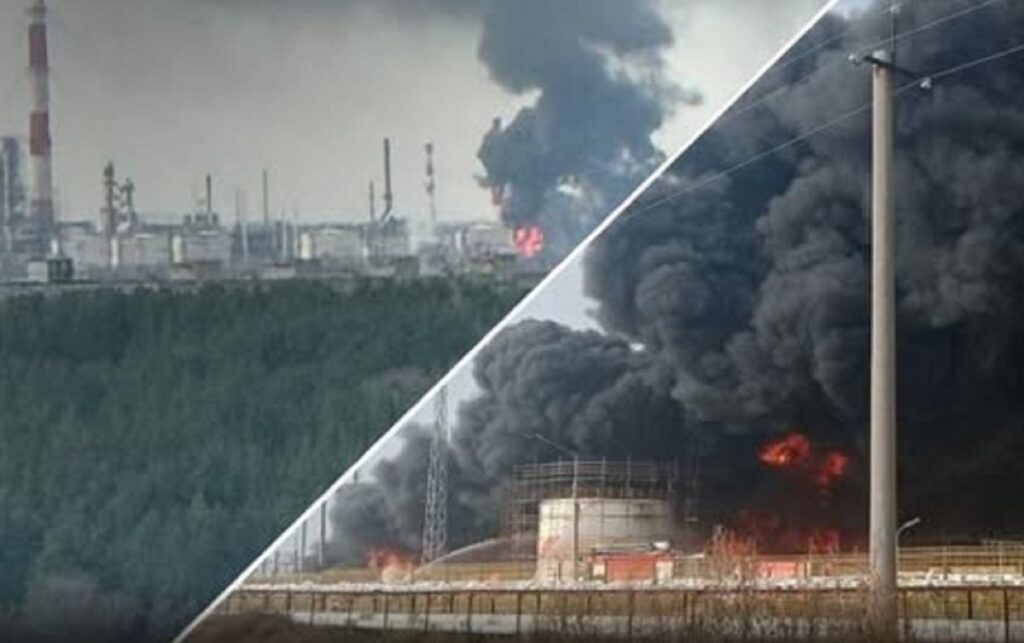 ukrayna rusya daki dort rafineriye es zamanli saldiri duzenledi 63242