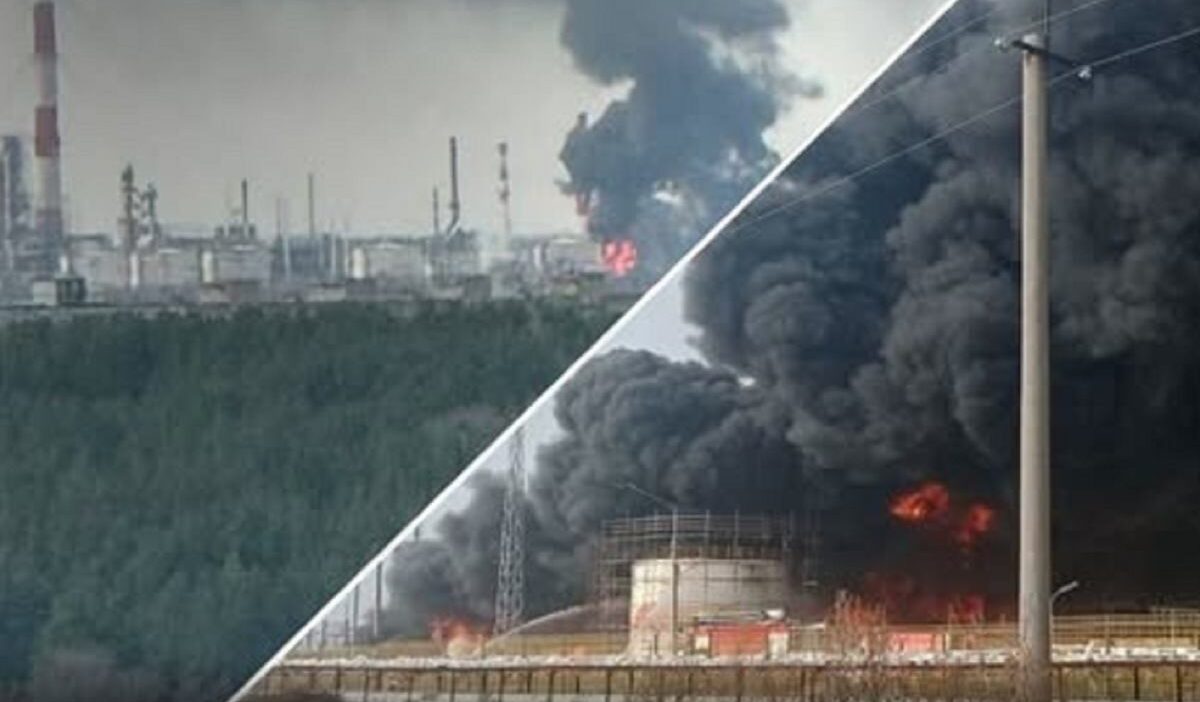 Ukrayna rusya daki dort rafineriye es zamanli saldiri duzenledi 63242