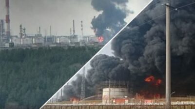 Ukrayna rusya daki dort rafineriye es zamanli saldiri duzenledi 63242
