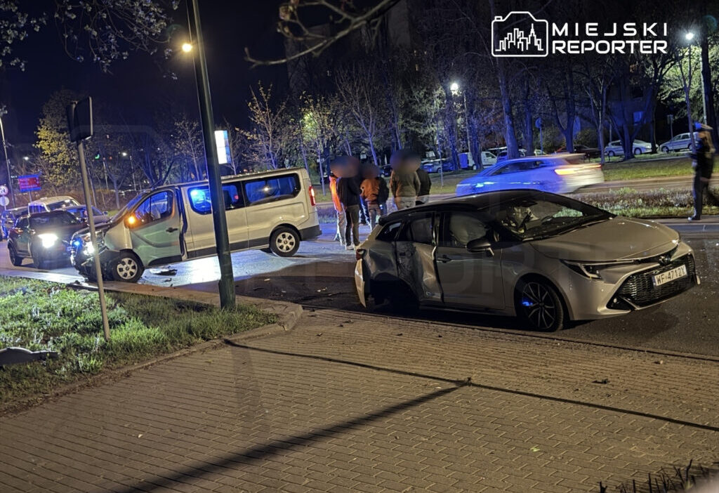 Ursynow da polis takibi kaza ile sonuclandi 61615