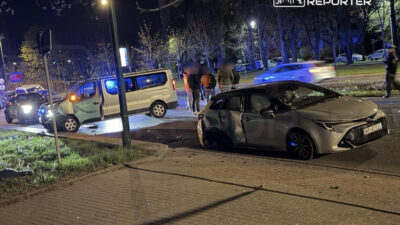 Ursynow da polis takibi kaza ile sonuclandi 61615