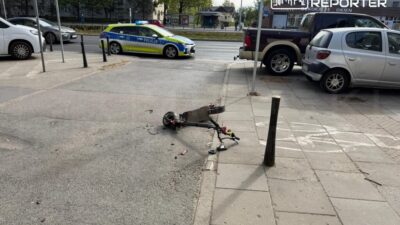 Varsova da alkollu surucuyle elektrikli scooter kazasi 15 yasindaki genc hastaneye kaldirildi 67532