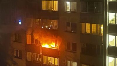 Varsova da bir apartmanda cikan yanginda i ki kisi hastaneye kaldirildi 66910