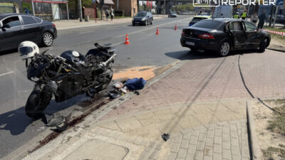 Varsova da motosiklet kazasi surucu bilincini kaybetti 66350