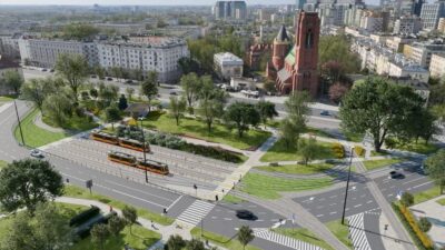 Varsova da narutowicza meydani yenileniyor yesil alan ve ulasim i yilestirmeleri 63245