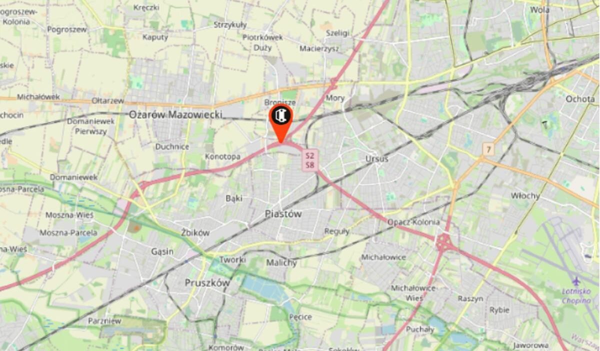 Varsova da tir kazasi s8 de havaalani yonu tamamen kapali 65163