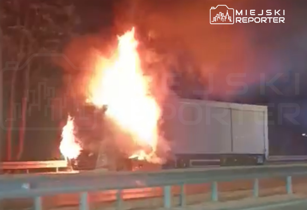 Varsova da tir yangini wis ostrada yi kapatti 61212