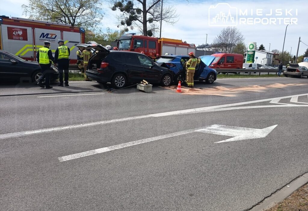Varsova da zincirleme kaza bir yarali ve trafik yogunlugu 67580