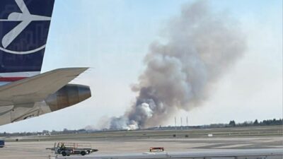 Varsova nin yakininda genis alanli orman yangini 57754